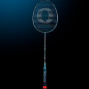 OLIVER EXTREME 69 Light Badminton Racket, dark blue racket with dark blue grip on a dark blue background