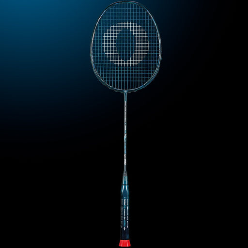 OLIVER EXTREME 69 Light Badminton Racket, dark blue racket with dark blue grip on a dark blue background