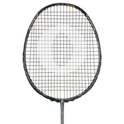 OLIVER badminton racket, Extreme 75 model, black racket against a white background