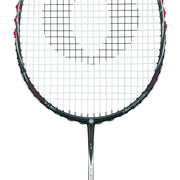 OLIVER Phantom X9 Badminton Racket, black and white racket on a white background