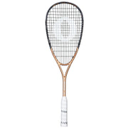 OLIVER APEX 320 CE Squash Racket, copper and black racket with white grip on a white background