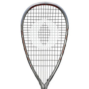 OLIVER APEX 5.0 Pro Squash Racket, silver racket on a white background