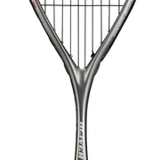 OLIVER APEX 5.0 Pro Squash Racket, silver racket on a white background