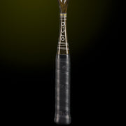 OLIVER ORC-A Supralight Squash Racket, black grip on a dark green background