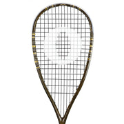 OLIVER ORC-A Supralight Squash Racket, black racket on a white background