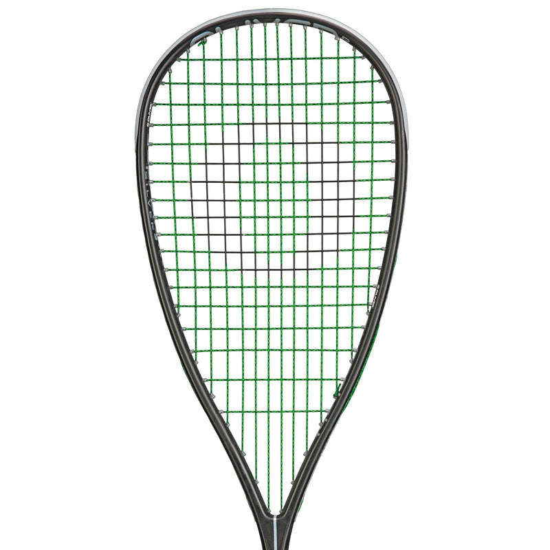 OLIVER Supralight Squash Racket, silver racket on a white background