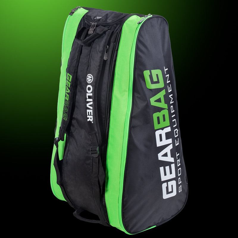 Black-green OLIVER Gearbag sports bag with carrying straps, ideal for transporting sports equipment