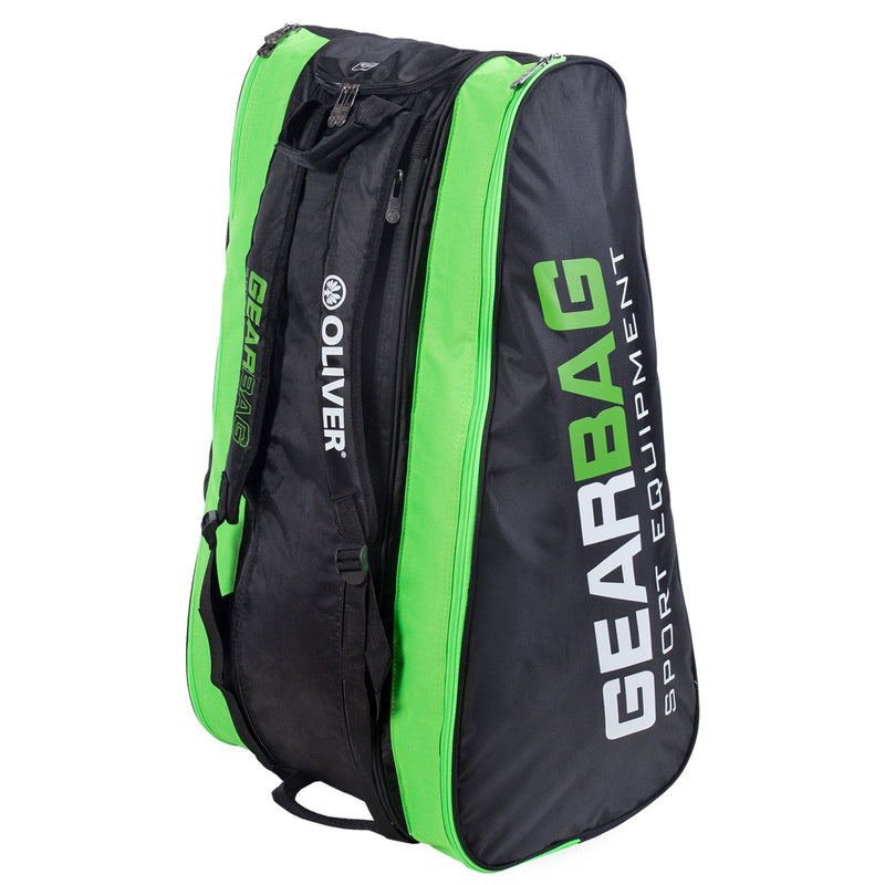 Black-green OLIVER Gearbag sports bag with carrying straps, ideal for transporting sports equipment