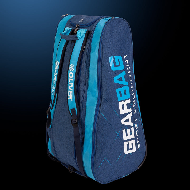 Blue OLIVER Gearbag sports bag with carrying straps, ideal for transporting sports equipment